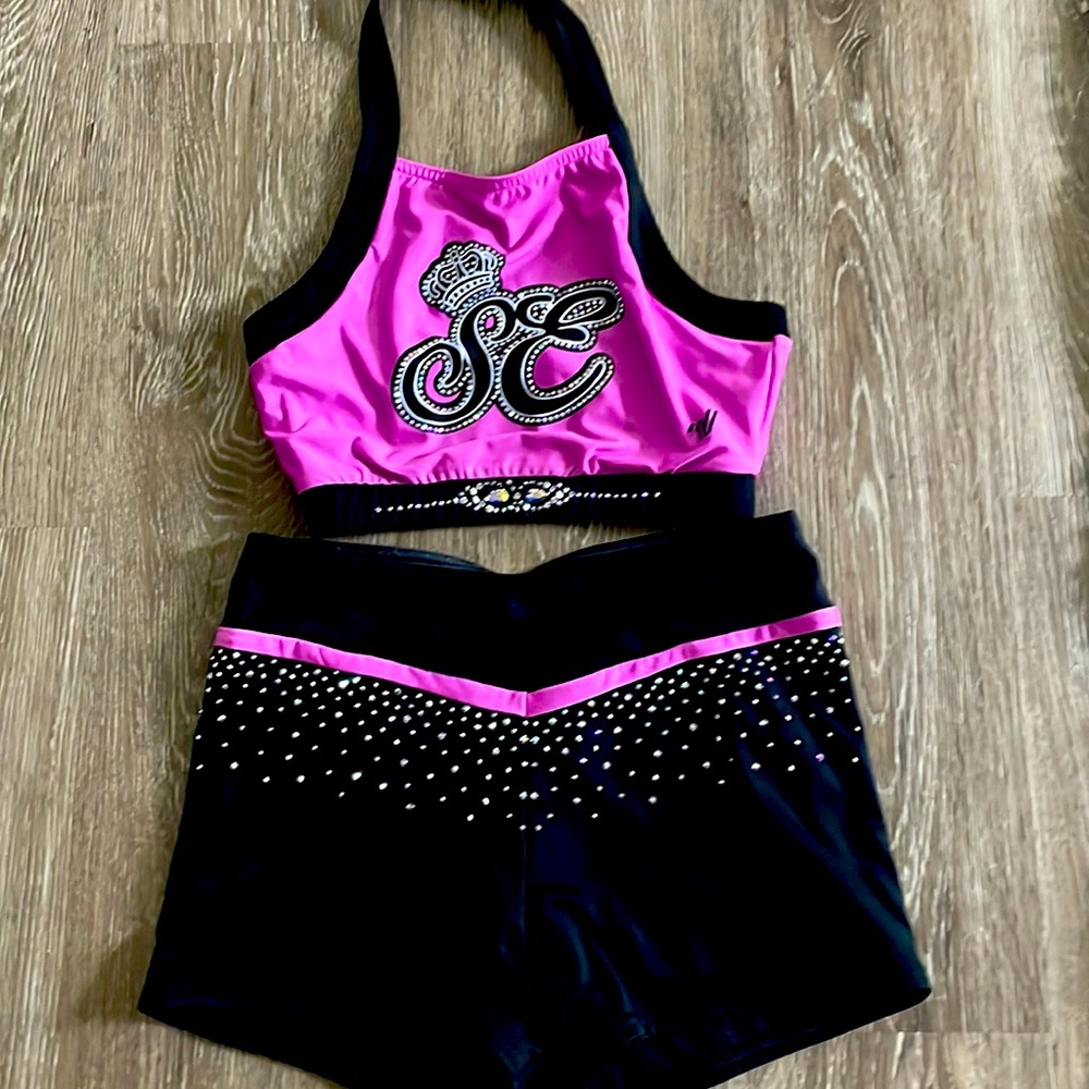 Cheer Extreme Senior Elite Majors Practice wear Set Medium
